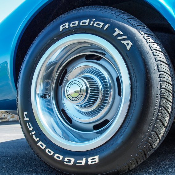 Rallye Wheel Set- Reproduction For 1968 Corvette