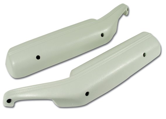 Moulded Door Panel Armrest Pair - Oyster For 1978 Corvette