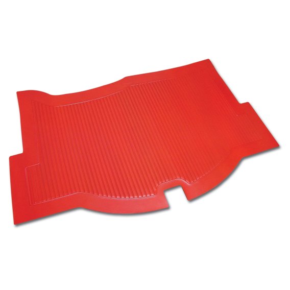 Trunk Mat- Red For 1958 Corvette