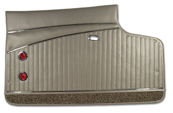 Door Panels- Fawn Deluxe For 1962 Corvette