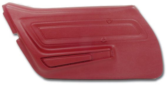 Door Panel- Oxblood LH For 1973-1975 Corvette