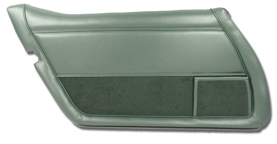 Door Panel- Silvergreen LH For 1982 Corvette