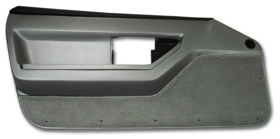 Door Panel Gray Deluxe Convertible LH For 1986-1987 Corvette