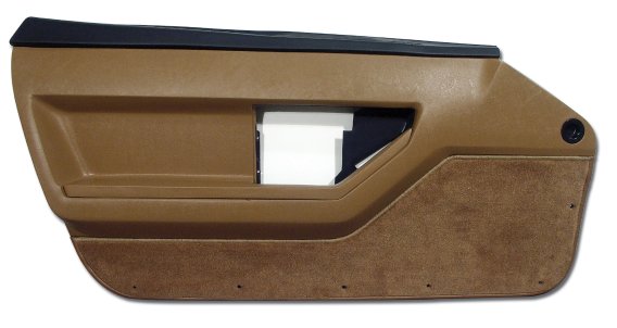 Door Panel Saddle Deluxe Convertible LH For 1988-1989 Corvette