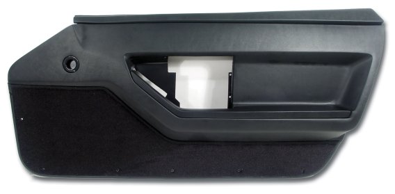 Door Panel Black Deluxe Convertible RH For 1986-1989 Corvette