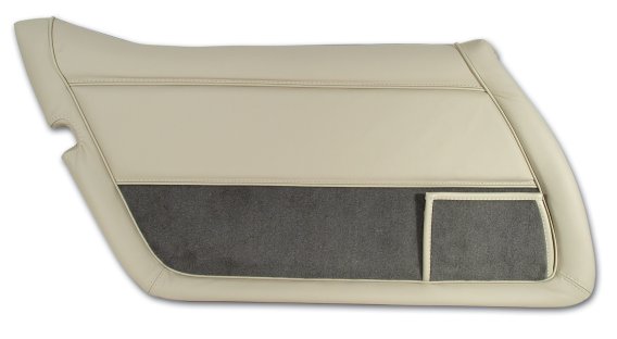 Leather Door Panel- Oyster LH For 1979-1980 Corvette