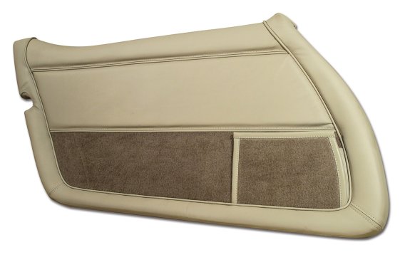 Leather Door Panel- Oyster LH For 1979-1980 Corvette
