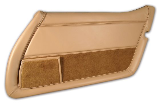 Leather Door Panel- Doeskin RH For 1978-1980 Corvette