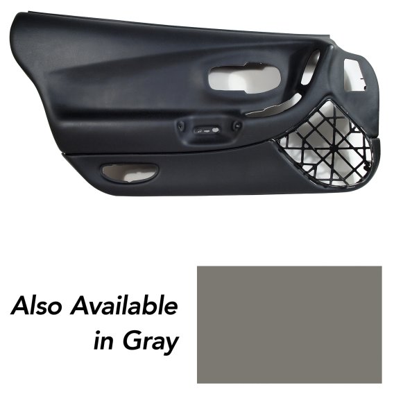 Door Panel- Gray LH For 1997-2004 Corvette