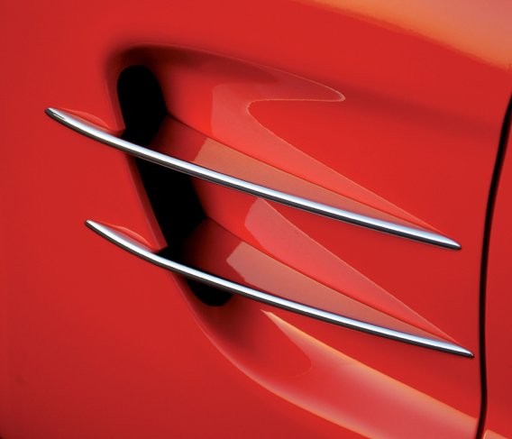 Fender Side Spear Set - Chrome Billet For 1997-2004 Corvette