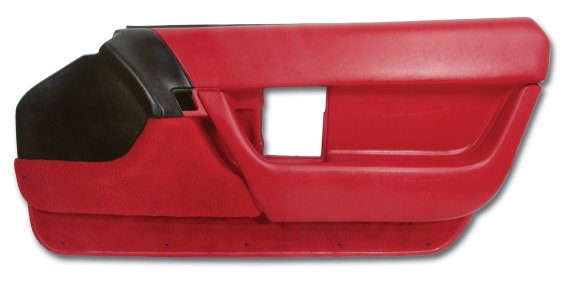 Door Panel- Red RH For 1990-1992 Corvette