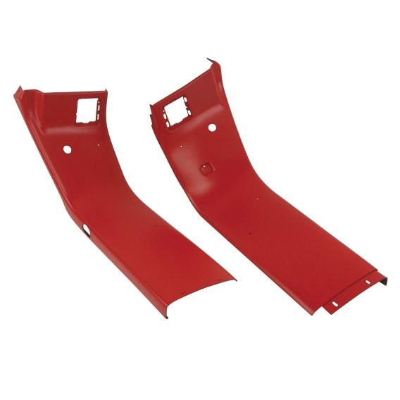 Coupe Rear Roof Panels - Torch Red For 1996 Corvette