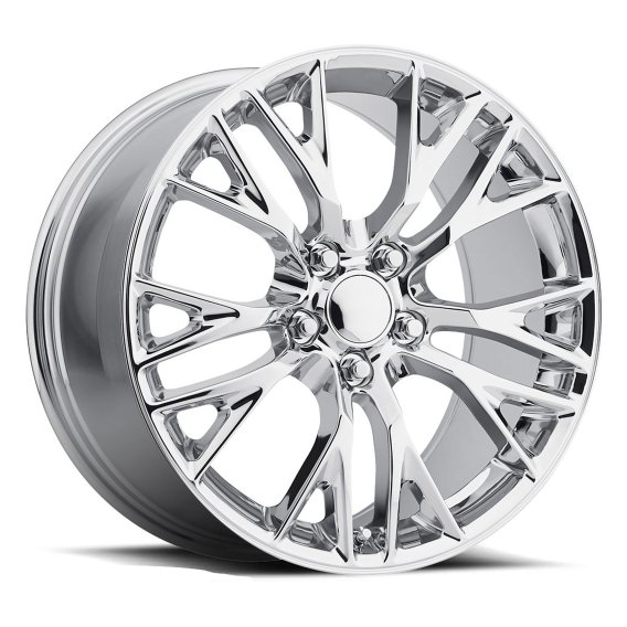 C7 Z06 Style Chrome Wheel 19x85 56mm Offset For 2005-2019 Corvette