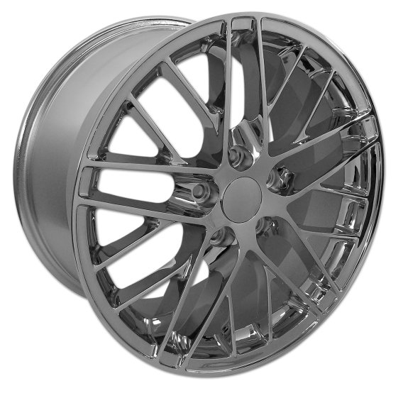 Wheel-ZR1 2009 Style Chrome 19X10 79MM Offset For 2005-2013 Corvette