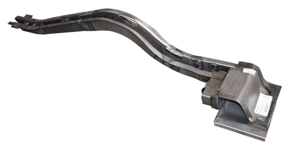 MA16006 Full Rear Frame Rail W/Torque Box Convertible LH For 69-70 Mustang