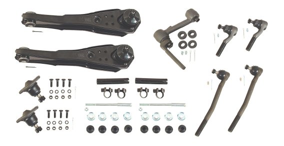 Front Suspension Rebuild Kit Deluxe 4 Bolt Upper Ball Joint For 67 Mustang