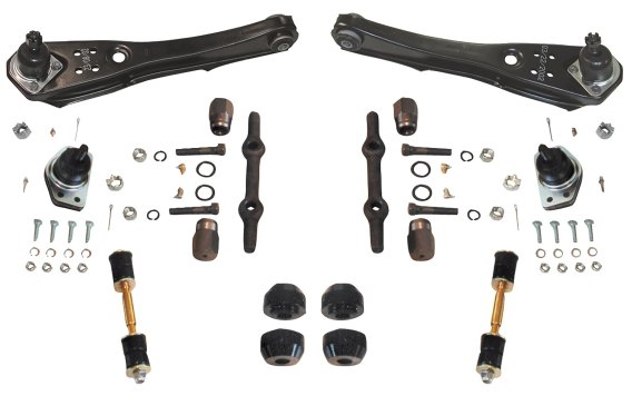 Grab-A-Trak Suspension Rebuild Kit 4 Bolt Ball Joints For 1967 Mustang