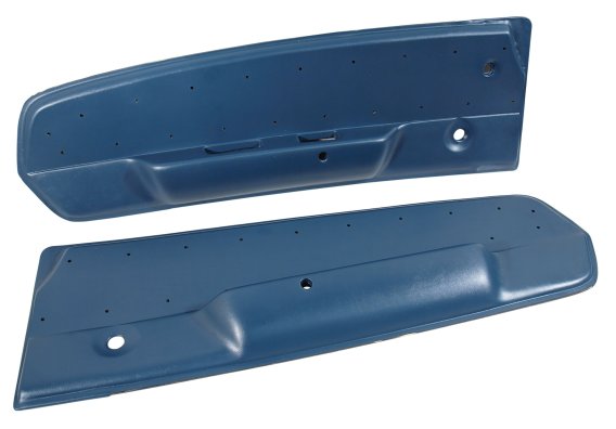 Deluxe Door Panels - Blue For 1967 Ford Mustang