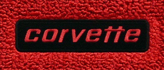 1965 C2 Corvette Logo Floor Mat Set 