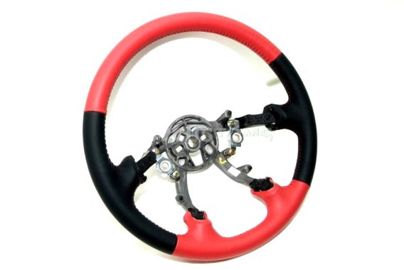 C5 Corvette DSVettes Custom Leather Wrapped Steering Wheel