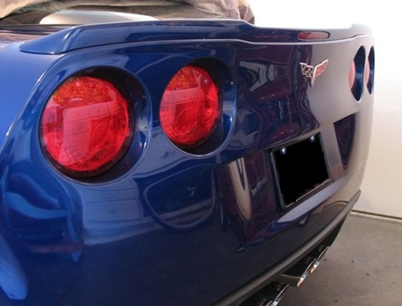 2005-2013 C6 Corvette ZR1 Painted Rear Spoiler