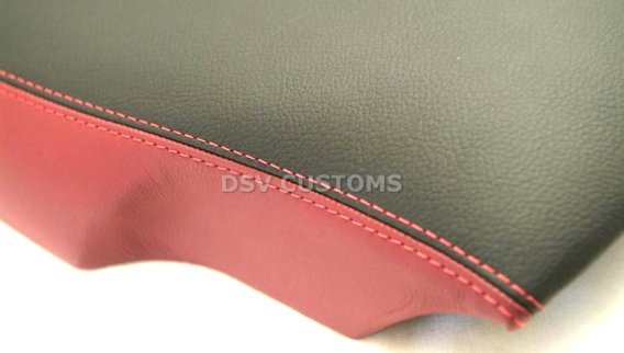 C6 Corvette DSVettes Leather Center Console Lid