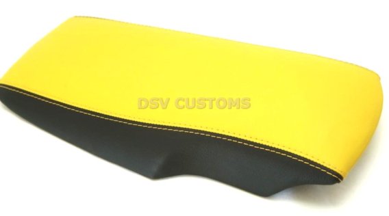 C6 Corvette DSVettes Leather Center Console Lid