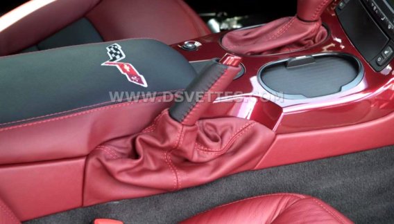 C6 Corvette DSVettes Leather E-Brake Boot