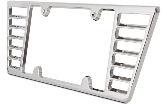 C7 Corvette Billet Chrome License Plate Frame