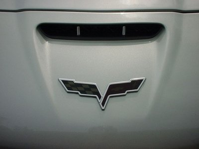 C6 Corvette Emblem Blackout Kit