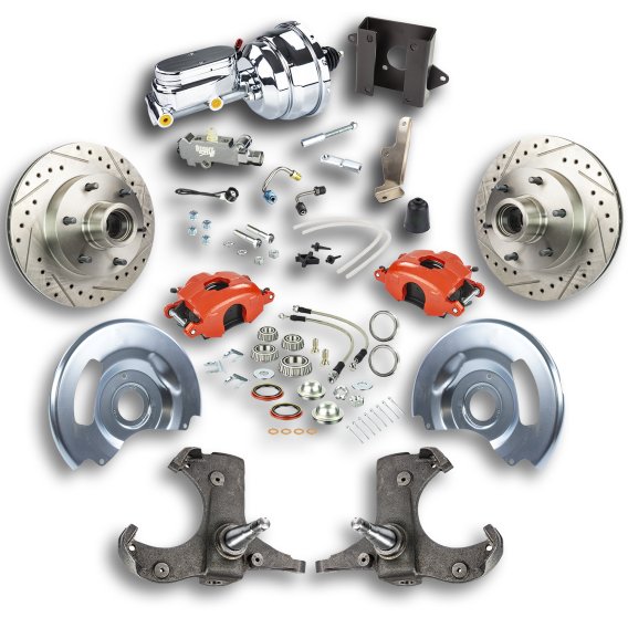 1960-1962 Chevrolet C10 Pickup  Brake Conversion Kit The Right Stuff TDC6016ZX