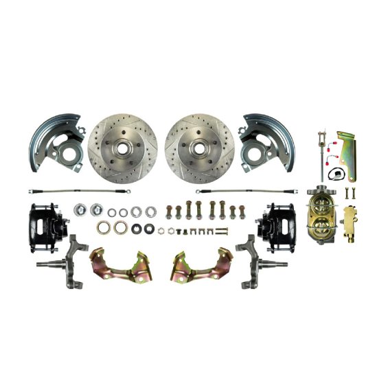 1970-1972 Chevrolet Monte Carlo Front Brake Conversion Kit The Right Stuff AFXSD01DS