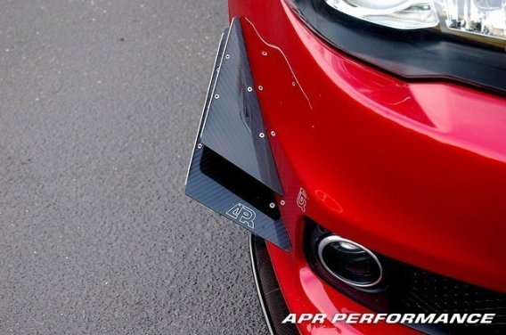 APR Performance Front Bumper Canard Set fits 2008-2016 Mitsubishi EVO 10