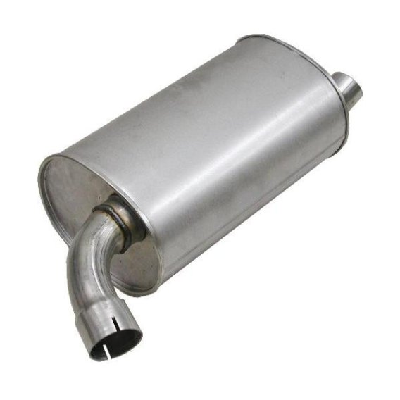 1973 C3 Corvette Muffler 2.5 Inch (lh) Round