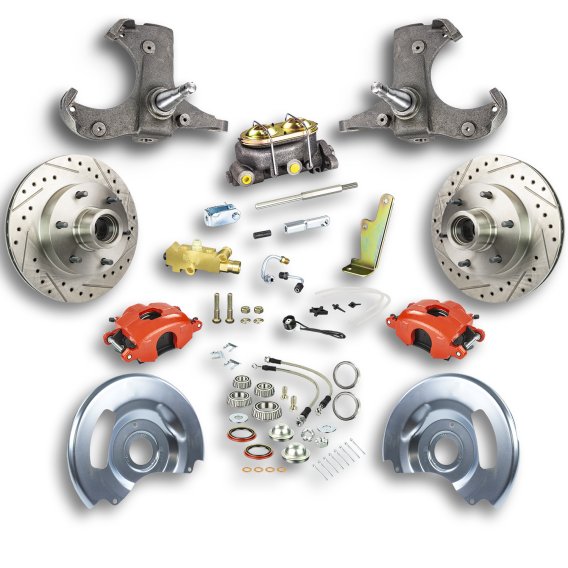 1960-1962 Chevrolet C10 Pickup  Brake Conversion Kit The Right Stuff TSD6016Z