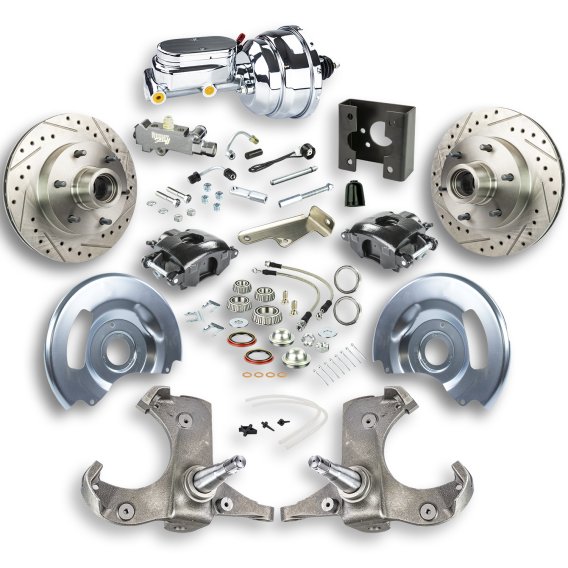 1963-1966 Chevrolet C10 Pickup  Brake Conversion Kit The Right Stuff TDC6326BX