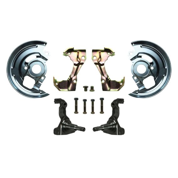 1967-1968 Chevrolet El Camino Front Brake Conversion Kit The Right Stuff AFXMD3