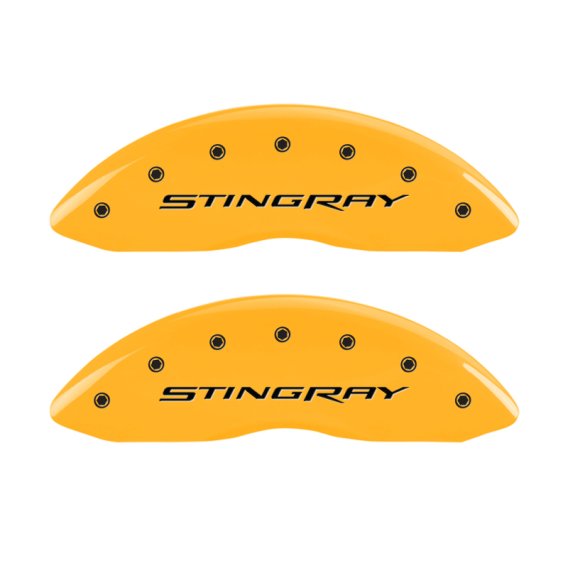 2014-2019 C7 Corvette Caliper Covers with Stingray Logo Non Z51