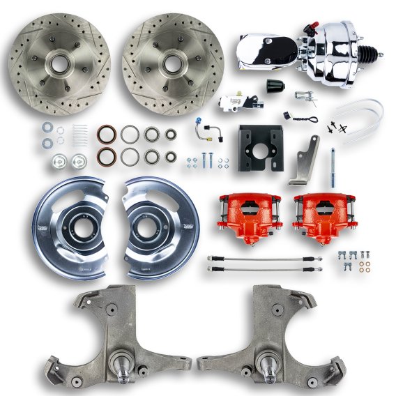 1967-1970 Chevrolet C10 Suburban  Brake Conversion Kit The Right Stuff TDC6726ZX