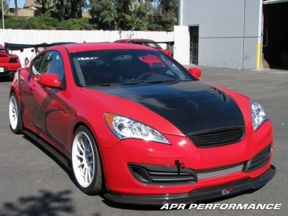 APR Performance Carbon Fiber Side Rocker Extensions Genesis fits 2009-up Hyundai Genesis