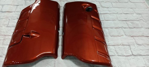 C6 Corvette LS2 LS3 Smoothie Painted Fuel Rail Covers