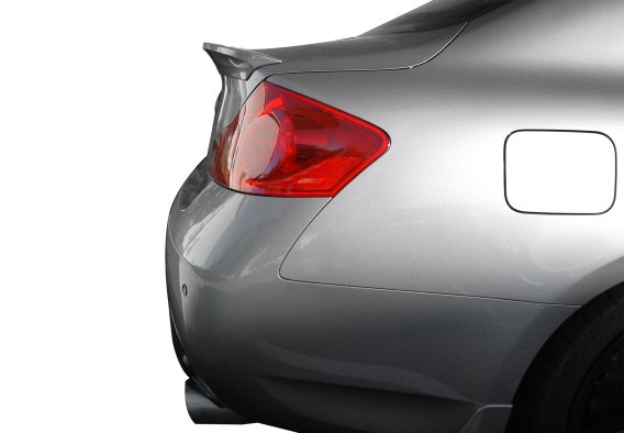 2007-2008 Infiniti G35 / 2009-2012 G37 Trunk Spoiler [Backup Camera] - KB11843 Stillen Exterior S...