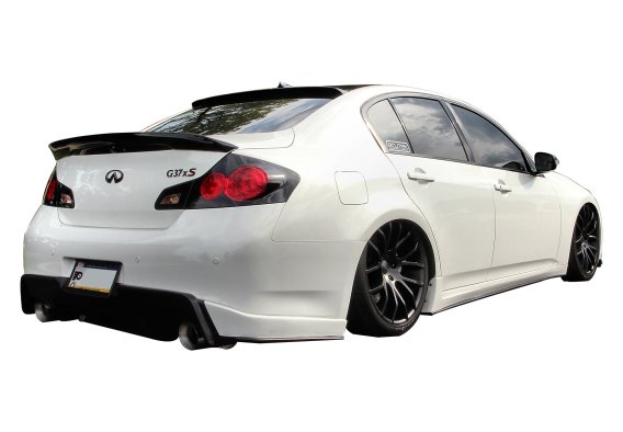 2007-2008 Infiniti G35 / 2009-2012 G37 Trunk Spoiler [Backup Camera] - KB11843 Stillen Exterior S...