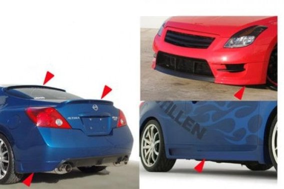 STILLEN Body Kit Nissan Altima Stillen Exterior Styling