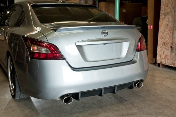 2009-2015 Nissan Maxima Rear Diffuser [Unpainted] - KB127418 Stillen Exterior Styling