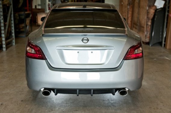 2009-2015 Nissan Maxima Rear Diffuser [Matte Black] - KB127418MB Stillen Exterior Styling