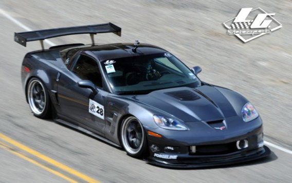 1997-2013 C5/C6 Corvette LG Motorsports GT2 Wing