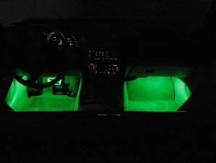 C6 Corvette LED Ambient Footwell Lighting Kit