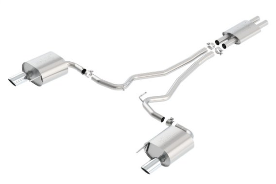 2015-2017 Mustang BORLA V6 Cat-Back Exhaust ATAK part # 140588