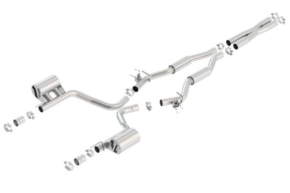 2015-2019 Challenger SRT 392 Scat Pack Borla Cat-Back Exhaust S-Type 140677